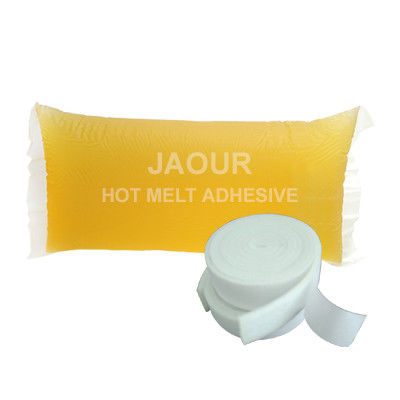 چسب جامد TPR Thermoplastic چسب زرد روشن